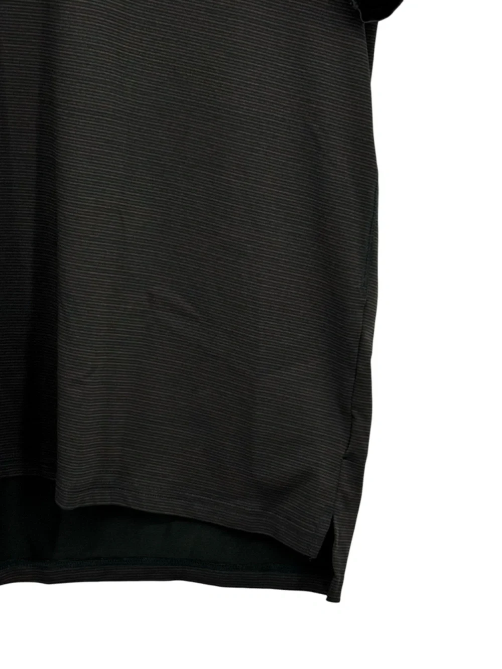 Champion Power Core XL Poly/Nylon/Spandex Black/Pink Micro Striped SS T-Shirt - Picture 6 of 11
